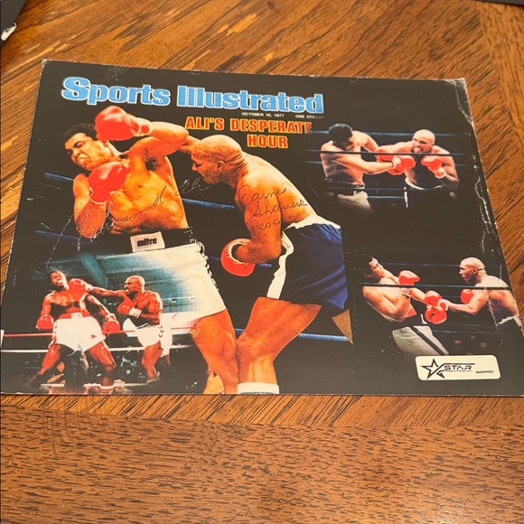 None Other - Muhammad Ali autographed photo